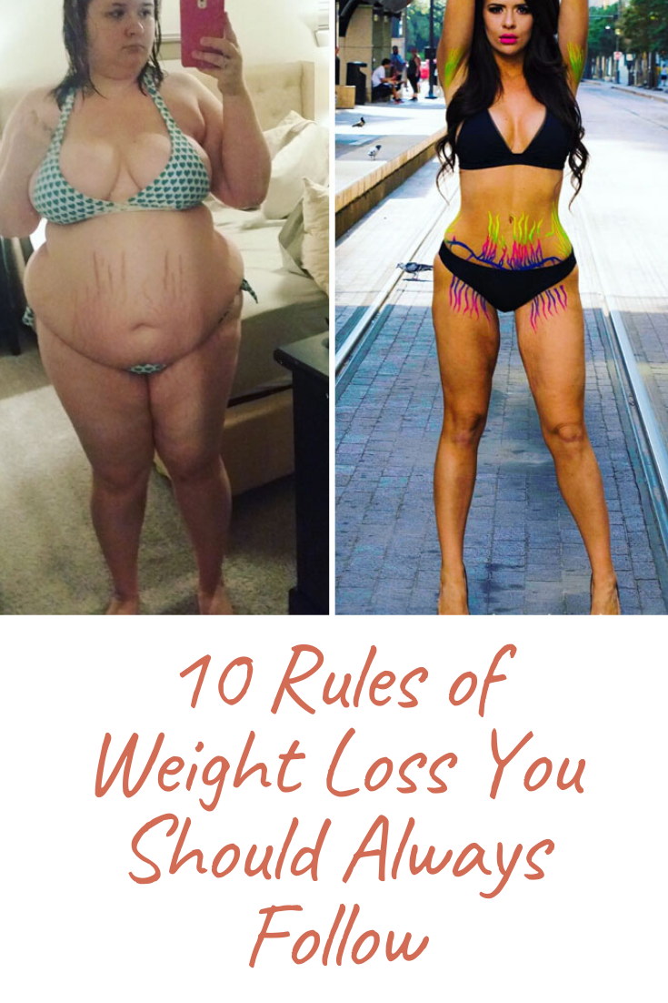 You are currently viewing 10 Rules of Weight Loss You Should Always Follow