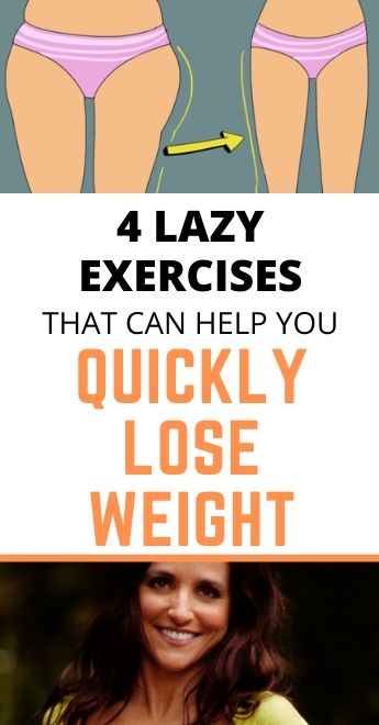 Read more about the article 4 Lazy Exercises That Can Help You Quickly Lose Weight..