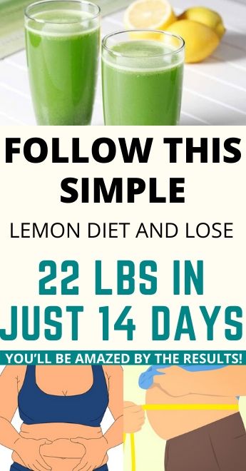 You are currently viewing FOLLOW THIS SIMPLE LEMON DIET AND LOSE 22 LBS IN JUST 14 DAYS..