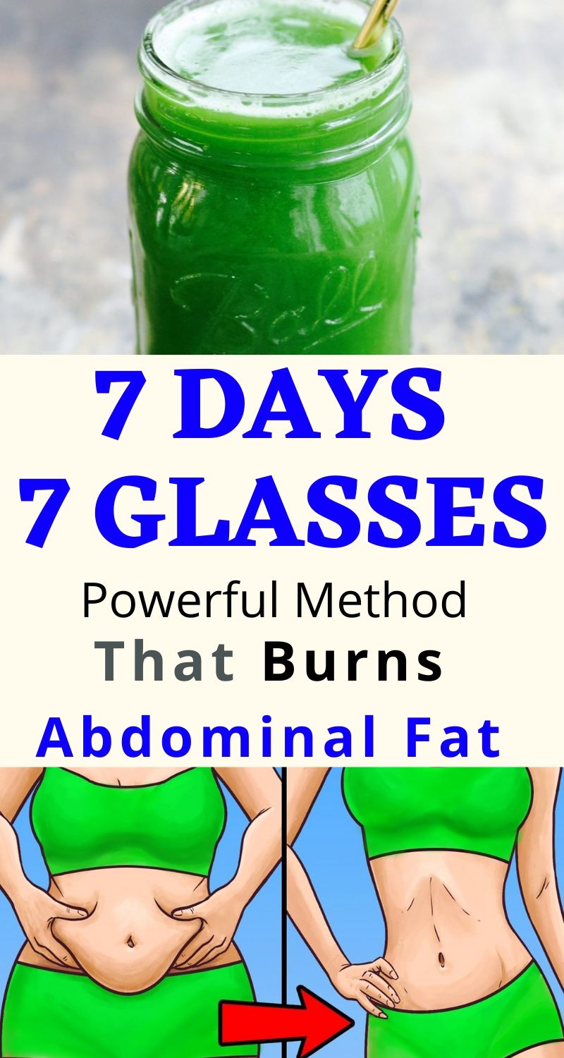 Read more about the article 7 Days – 7 Glasses: A Powerful Method That Burns Abdominal Fat…