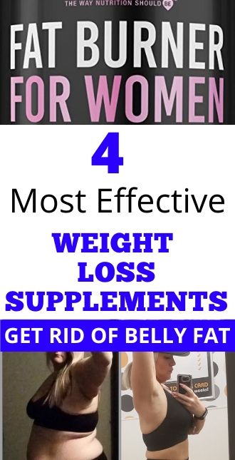 You are currently viewing 4 Most Effective Weight Loss Supplements And Pills
