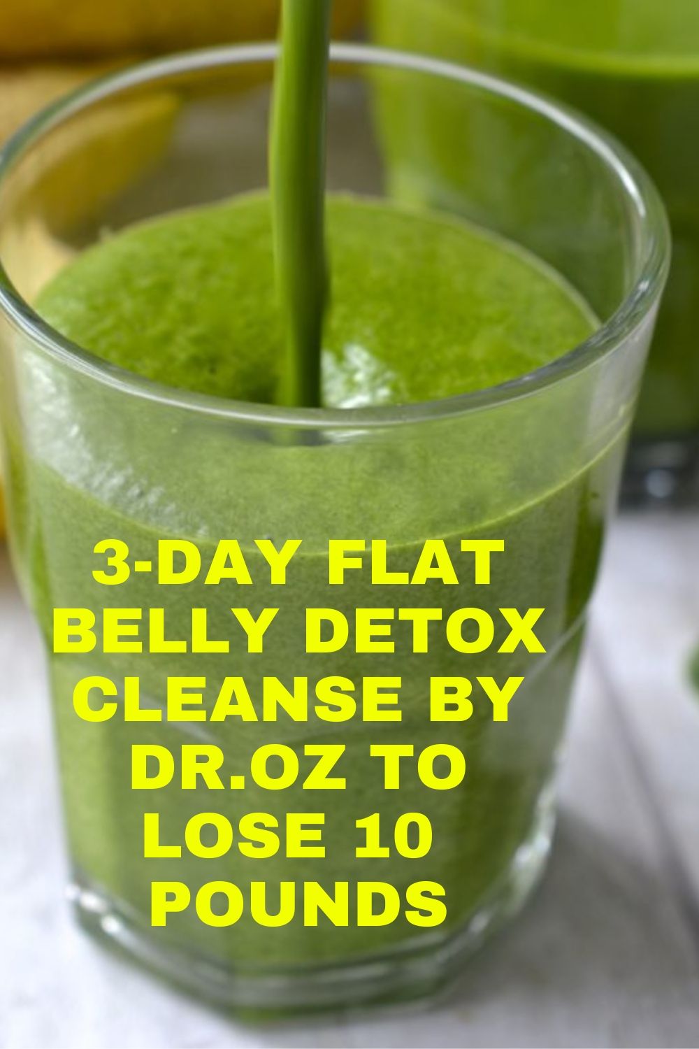 Read more about the article 3 Day Flat Belly Detox By Doctor 0z To Lose 10 Pounds