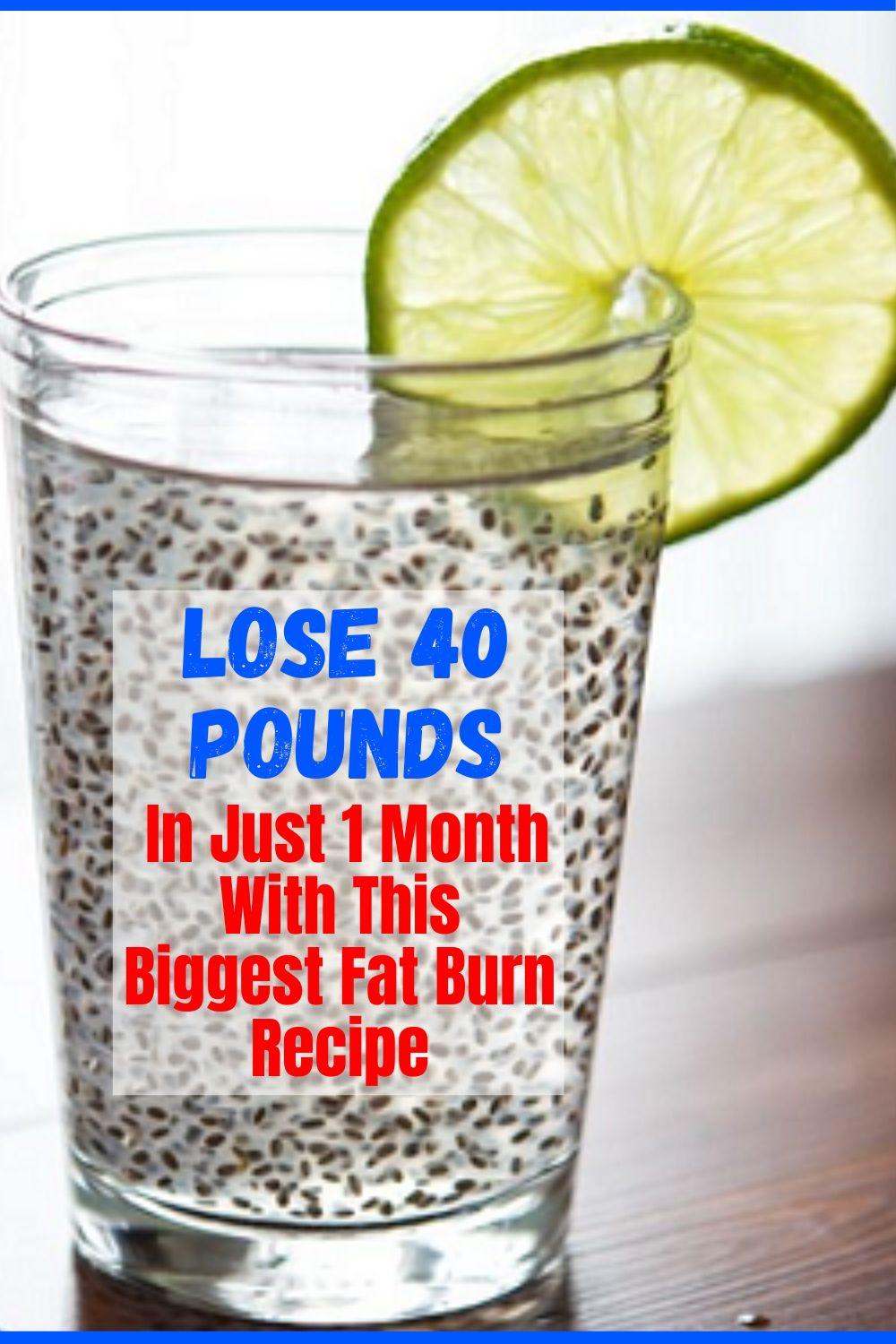 Read more about the article Lose 40 Pounds In Just 1 Month With This Biggest Fat Burn Recipe!