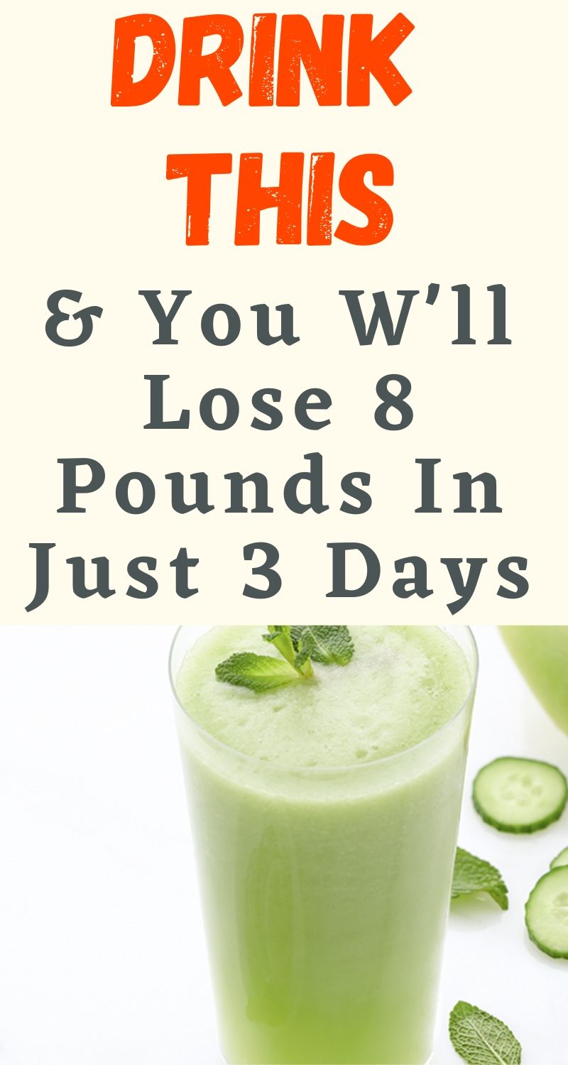Read more about the article Drink This & You W’ll Lose 8 Pounds In Just 3 Days