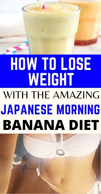 You are currently viewing How to Lose Weight with the Amazing Japanese Morning Banana Diet