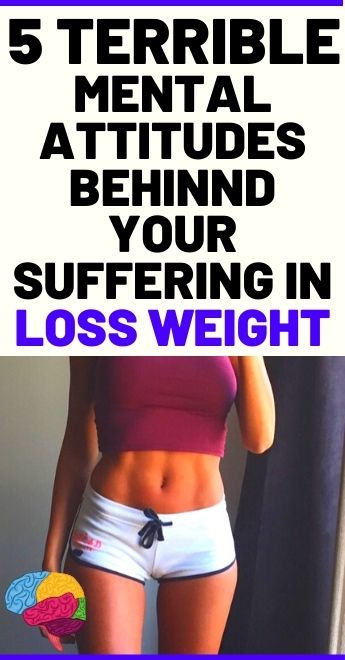 Read more about the article 5 Terrible Mental Attitudes Behinnd Your Suffering In Loss Weight