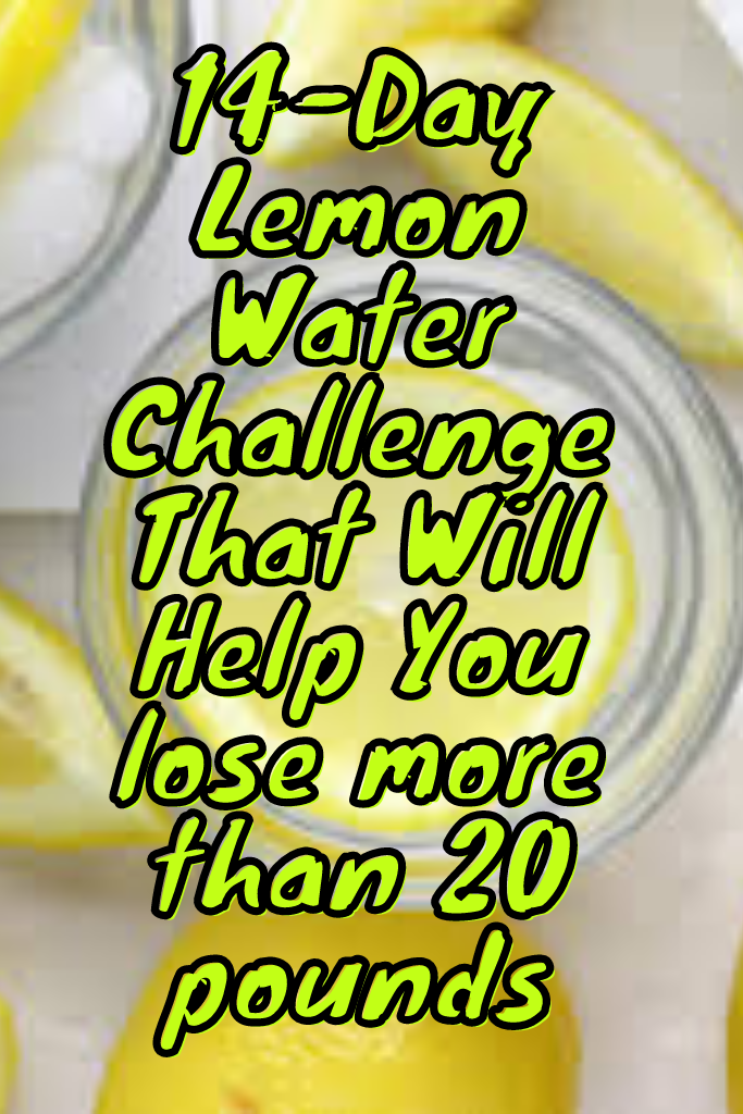 You are currently viewing Here’s A 14-Day Lemon Water Challenge That Will Help You Lose Weight