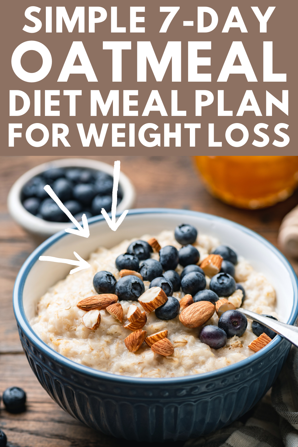 7-Day Oatmeal Diet Meal Plan for Weight Loss