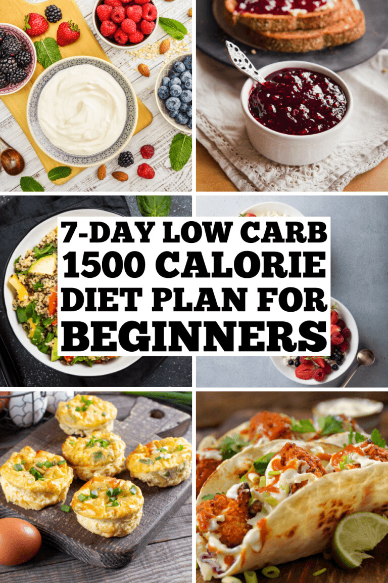 Kickstart Your Weight Loss Journey with Delicious Low-Carb Meals (1500 Calories)