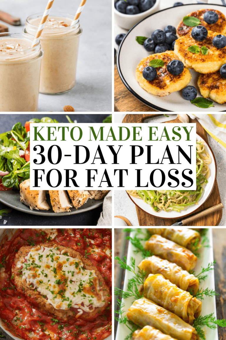 Keto Diet Recipes: Easy 30-Day Meal Plan for Effective Weight Loss