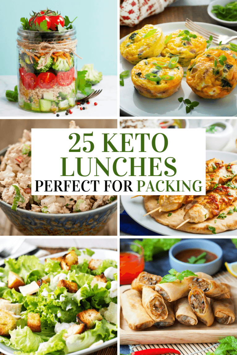 Keto Lunch Recipes: 25 Easy-to-Pack Meals for Weight Loss