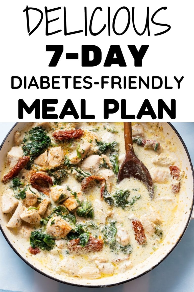 7-Day Diabetes Meal Plan: Manage Blood Sugar & Enjoy Delicious Food