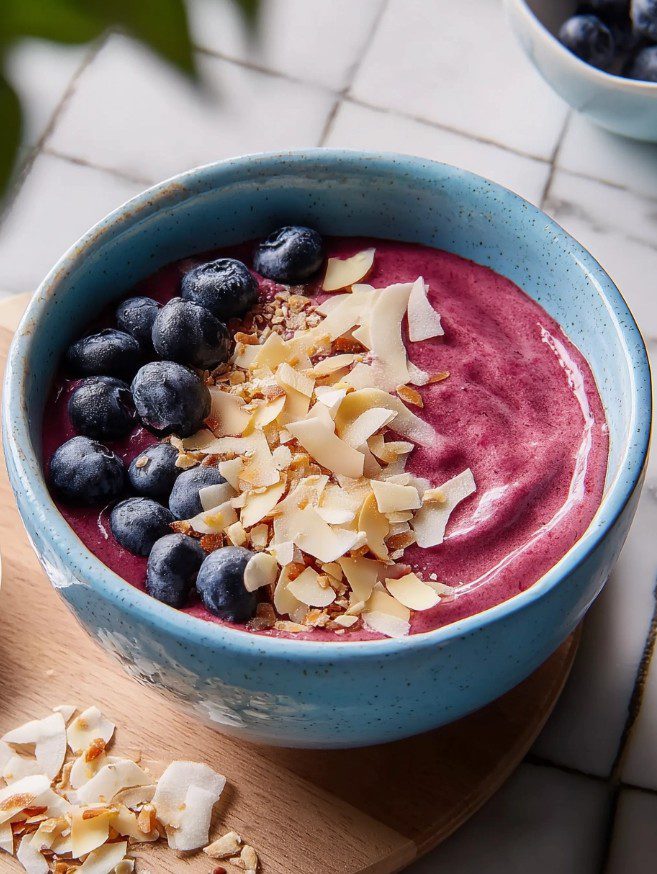 Read more about the article My Go-To Morning Glow: The Radiant Berry Almond Smoothie Bowl