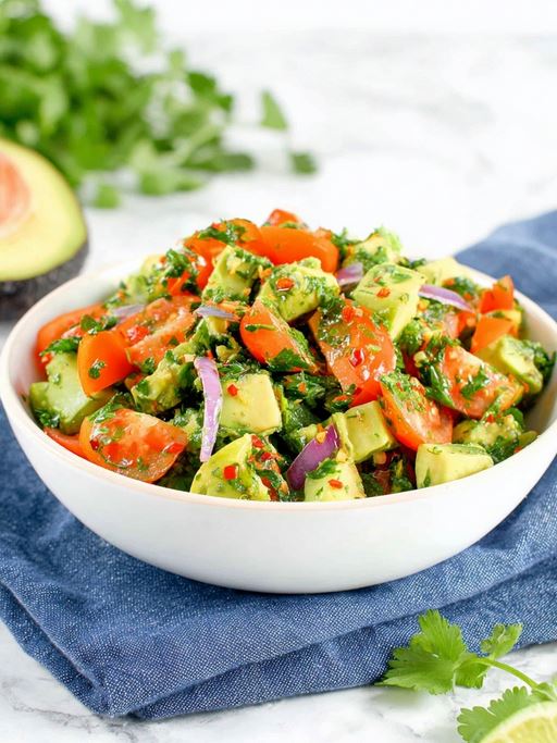 Read more about the article 15-Minute Tomato Avocado Salad (with a Zesty Twist!)