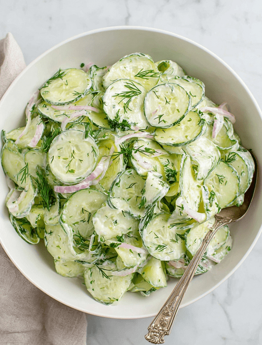 Read more about the article The Unforgettable Lemon Cucumber Salad That Stole the Show