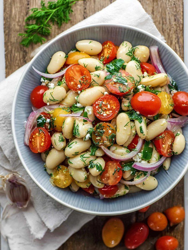 Read more about the article Aegean Bean Radiance: Your New Favorite Sunshine Salad!