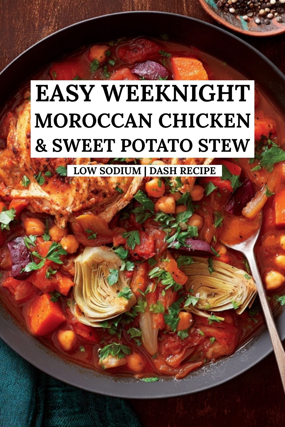 my favorite one pot wonder moroccan spiced chicken stew