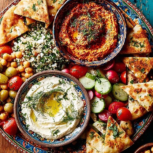 mediterranean mezze board recipe