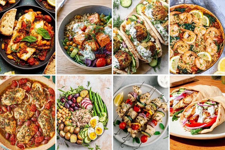 12 Vibrant High Protein Mediterranean Recipes for Effortless Meal Prep